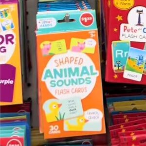 ISO Animal Sounds Flashcards from Dollar Tree